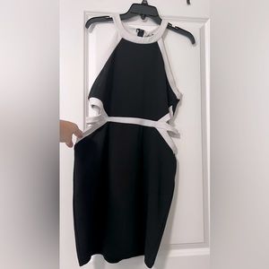 Black and White Dress